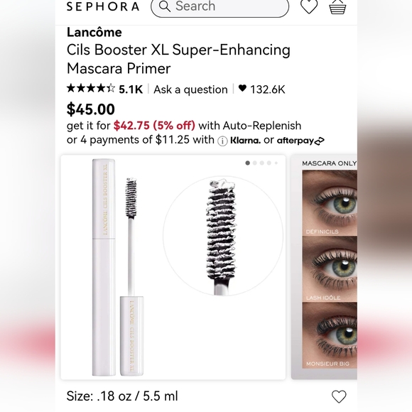 5 pack LancômeCils Booster XL Super-Enhancing Mascara Primer - Picture 3 of 4